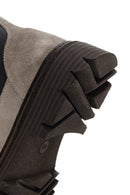 Men's Mink Casual Chelsea Leather Boots | Derimod Men's Mink Casual Chelsea Leather Boots | Derimod