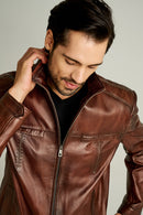 Elton Erkek Deri Ceket | Derimod Elton Erkek Deri Ceket | Derimod