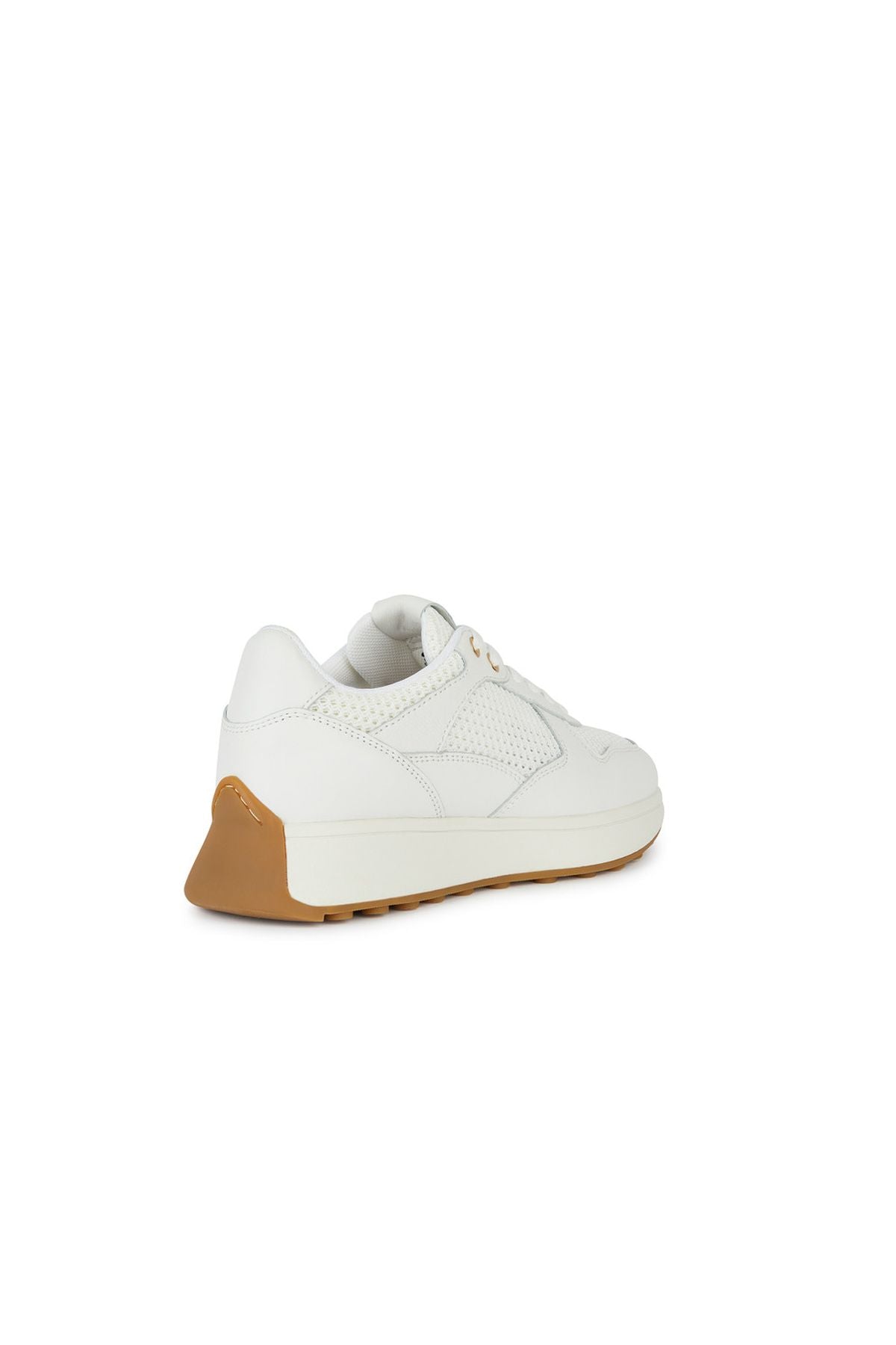 Geox Kadın Beyaz Amabel Bağcıklı Deri Sneaker