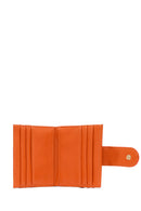 Woman Orange Quilted Card Holder | Derimod Woman Orange Quilted Card Holder | Derimod