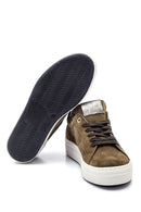 Kadın Deri Süet Sneaker | Derimod Kadın Deri Süet Sneaker | Derimod
