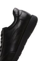 Men's Black Leather Sneaker | Derimod Men's Black Leather Sneaker | Derimod