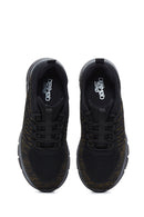 Women's Black Fabric Sneaker | Derimod Women's Black Fabric Sneaker | Derimod