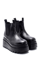 Women's Leather Platform Boots | Derimod Women's Leather Platform Boots | Derimod