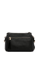 Women's Black Long Strap Shoulder Bag | Derimod Women's Black Long Strap Shoulder Bag | Derimod