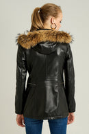 Haiti Kadın Deri Ceket | Derimod Haiti Kadın Deri Ceket | Derimod