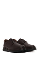 Male Brown Lace-up Leather Casual Shoes | Derimod Male Brown Lace-up Leather Casual Shoes | Derimod