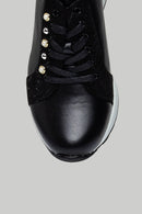 Dolgu Topuklu Kadın Spor Ayakkabı | Derimod Dolgu Topuklu Kadın Spor Ayakkabı | Derimod