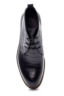 Men's Crocodile Leather Boots | Derimod Men's Crocodile Leather Boots | Derimod