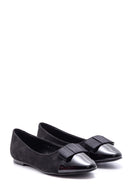 Women's Patent Leather Detailed Ballerinas | Derimod Women's Patent Leather Detailed Ballerinas | Derimod