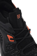 Derimod Zero Men's Black Lace Up Fabric Sneaker | Derimod Derimod Zero Men's Black Lace Up Fabric Sneaker | Derimod