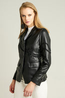 Sevilla Kadın Deri Ceket | Derimod Sevilla Kadın Deri Ceket | Derimod