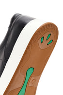 Men's Black Lace-up Leather Sneaker | Derimod Men's Black Lace-up Leather Sneaker | Derimod