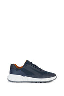 Geox Men's Navy Blue Pg1x Lace Up Fabric Sneaker | Derimod Geox Men's Navy Blue Pg1x Lace Up Fabric Sneaker | Derimod