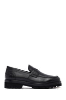 Erkek Siyah Deri Casual Loafer | Derimod Erkek Siyah Deri Casual Loafer | Derimod