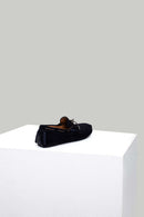 Printed Men's Leather Loafer | Derimod Printed Men's Leather Loafer | Derimod