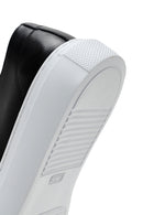 Men's Black Lace-up Leather Sneaker | Derimod Men's Black Lace-up Leather Sneaker | Derimod