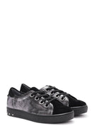 Women's Silver Sneaker | Derimod Women's Silver Sneaker | Derimod