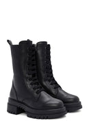 Women's Black Zippered Boots | Derimod Women's Black Zippered Boots | Derimod