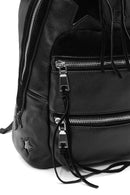 Kadın Siyah Yıldız Desenli Sırt Çantası | Derimod Kadın Siyah Yıldız Desenli Sırt Çantası | Derimod