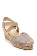 Kadın Deri Espadril Ayakkabı | Derimod Kadın Deri Espadril Ayakkabı | Derimod