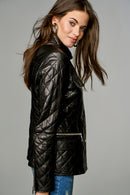 LAURA WOMEN'S LEATHER JACKET | Derimod LAURA WOMEN'S LEATHER JACKET | Derimod