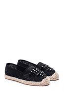 Women's Stone Espadrille Shoes | Derimod Women's Stone Espadrille Shoes | Derimod