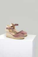 Pudra Dolgu Topuk Kadın Espadril | Derimod Pudra Dolgu Topuk Kadın Espadril | Derimod