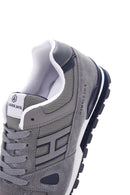 Hammer Jack Erkek Gri Deri Sneaker | Derimod Hammer Jack Erkek Gri Deri Sneaker | Derimod