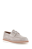 Men's Beige Suede Leather Casual Shoes | Derimod Men's Beige Suede Leather Casual Shoes | Derimod