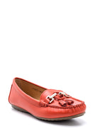 Kadın Aksesuar Detaylı Loafer | Derimod Kadın Aksesuar Detaylı Loafer | Derimod