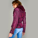 Isabella Kadın Deri Ceket | Derimod Isabella Kadın Deri Ceket | Derimod