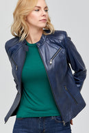 Lucky Kadın Deri Ceket | Derimod Lucky Kadın Deri Ceket | Derimod