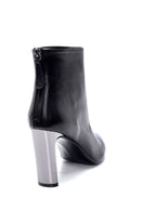 Women's Leather Heel Detailed Boots | Derimod Women's Leather Heel Detailed Boots | Derimod