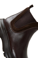 Men's Brown Leather Chelsea Boots | Derimod Men's Brown Leather Chelsea Boots | Derimod