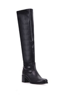 Women's Stretch Leather Boots | Derimod Women's Stretch Leather Boots | Derimod