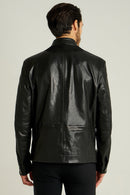 Pique Erkek Deri Ceket | Derimod Pique Erkek Deri Ceket | Derimod