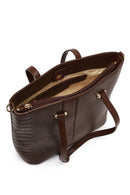 Woman Brown Long-Strap Shoulder Bag | Derimod Woman Brown Long-Strap Shoulder Bag | Derimod