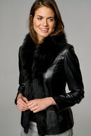 Amalfi Kadın Deri Ceket | Derimod Amalfi Kadın Deri Ceket | Derimod