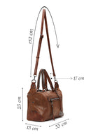 Women's Camel Long Strap Casual Shoulder Bag | Derimod Women's Camel Long Strap Casual Shoulder Bag | Derimod