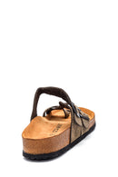 Men's Leather Slippers | Derimod Men's Leather Slippers | Derimod
