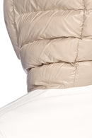 Geox Women's White Spherica Hooded Coat | Derimod Geox Women's White Spherica Hooded Coat | Derimod