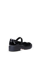 Geox Kız Çocuk Siyah Casey Deri Maskülen Ayakkabı | Derimod Geox Kız Çocuk Siyah Casey Deri Maskülen Ayakkabı | Derimod