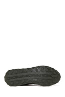 Men's Mink Leather Suede Detailed Sneaker | Derimod Men's Mink Leather Suede Detailed Sneaker | Derimod