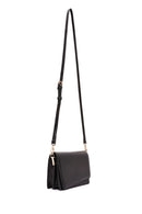 Women's Black Long Strap Crossbody Bag | Derimod Women's Black Long Strap Crossbody Bag | Derimod