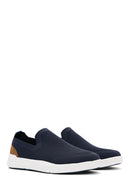 Derimod Zero Men's Navy Blue Fabric Sneaker | Derimod Derimod Zero Men's Navy Blue Fabric Sneaker | Derimod