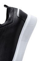 Men's Black Lace-up Leather Sneaker | Derimod Men's Black Lace-up Leather Sneaker | Derimod