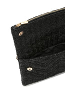 Women's Black Long Chain Strap Clutch Bag | Derimod Women's Black Long Chain Strap Clutch Bag | Derimod