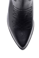 Women's Leather Heeled Cowboy Boots | Derimod Women's Leather Heeled Cowboy Boots | Derimod