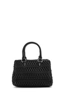 Kadın Siyah Uzun Askılı Kapitone Kol Çantası | Derimod Kadın Siyah Uzun Askılı Kapitone Kol Çantası | Derimod